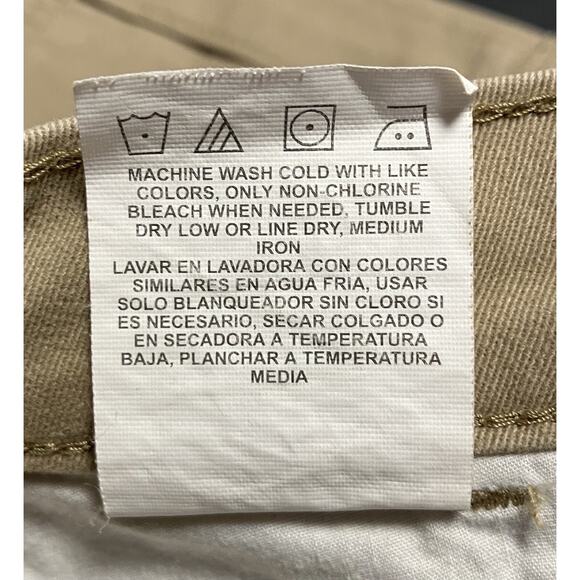 Mens Wrangler Cargo Shorts Relaxed Fit Knee Length Khaki Size 32 Reg 9.5 Inseam - Picture 6 of 11